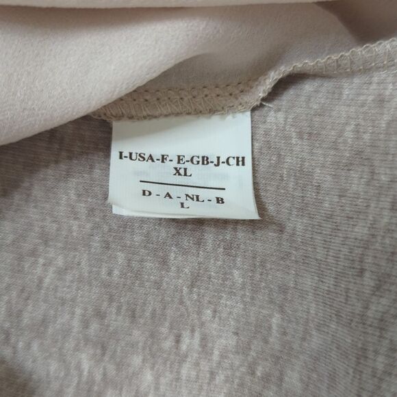 Brunello Cucinelli Cream Layered Minimalist Silk Shell - Picture 5 of 11